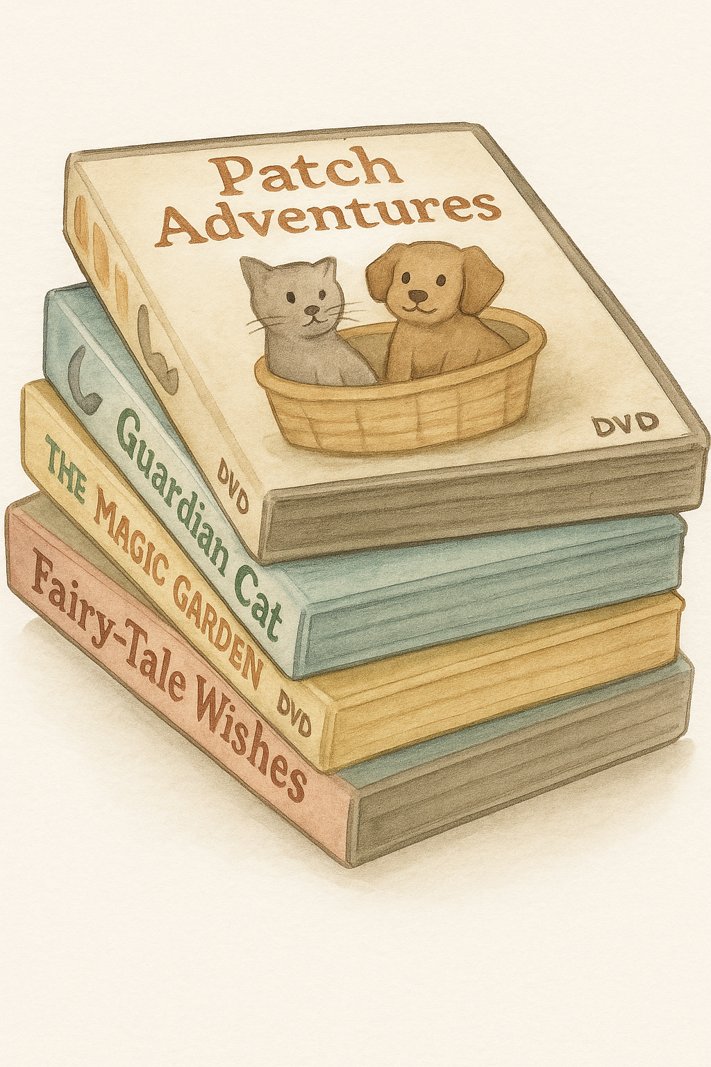 Movie Night DVDs | Weathered Patch Kids™